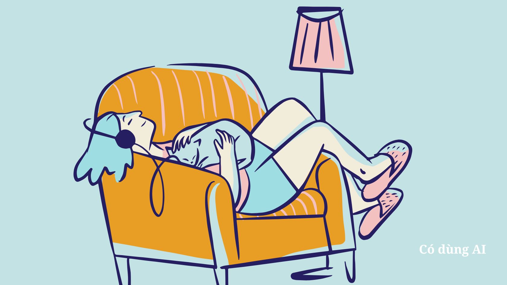 How to relieve mood when life is deadlocked. Photo: AI
