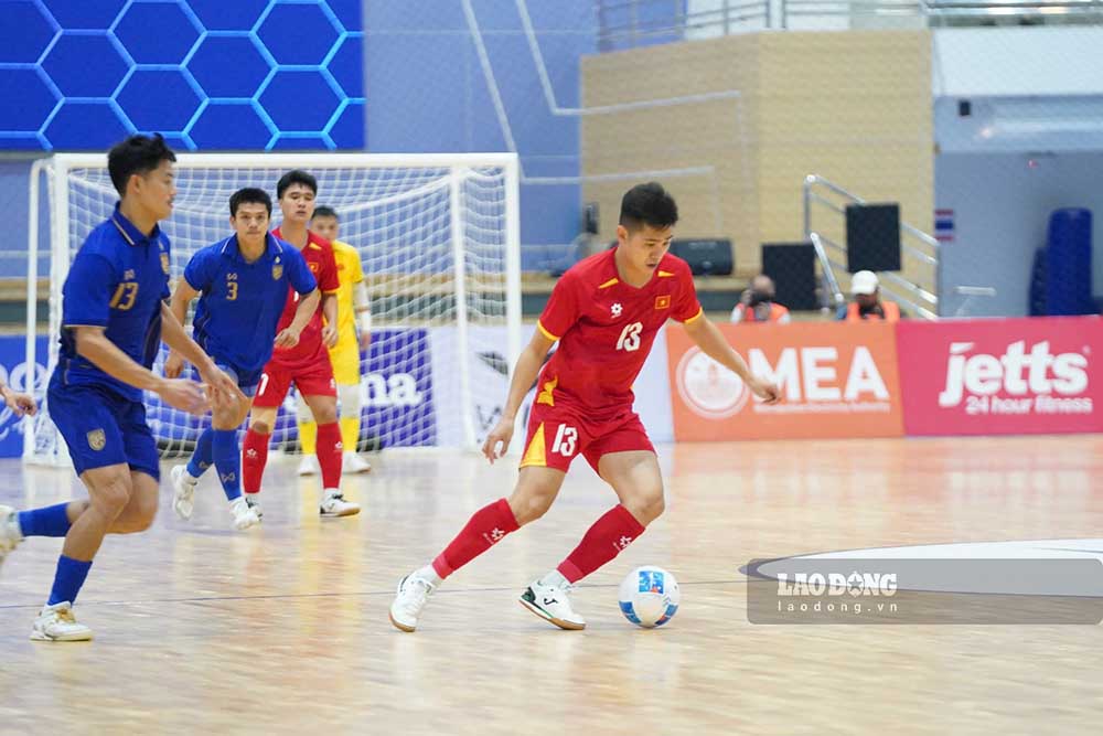 Tuyển futsal Việt Nam để lại nhiều dấu ấn tại Giải giao hữu Vô địch châu lục - Thái Lan 2026. Ảnh: Thanh Vũ