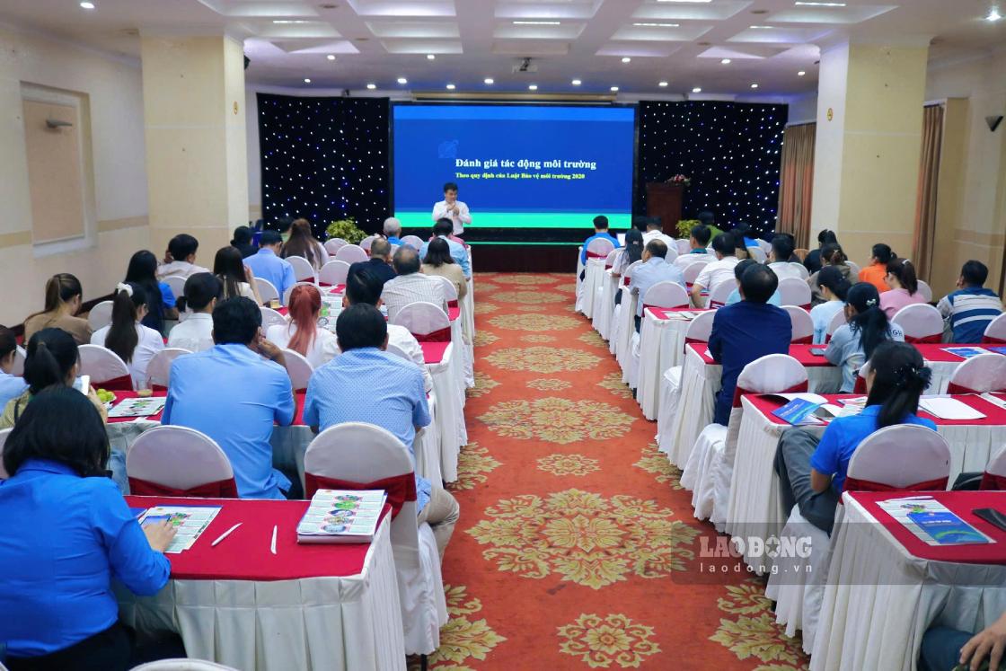 Quang cảnh buổi tập huấn. Ảnh: Tạ Quang
