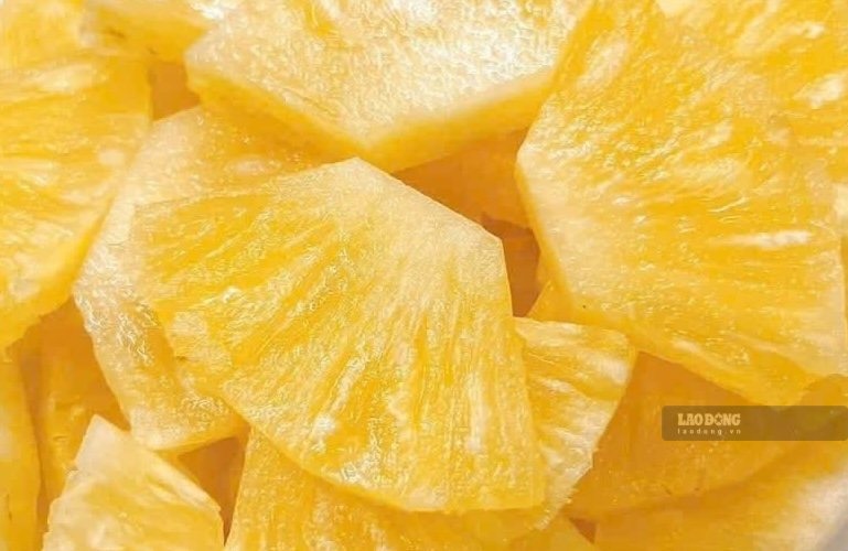La piña tiene un índice glucémico (IG) de medio a relativamente alto dependiendo de la variedad y la madurez. Foto: Kieu Vu