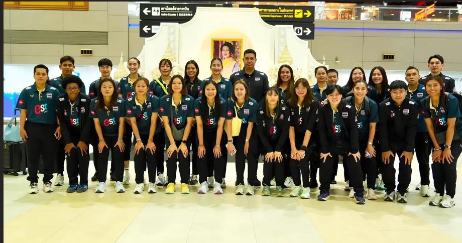 The Thai women's volleyball team is ready for stage 2 of SEA V.Cup 2026. Photo: Thairath