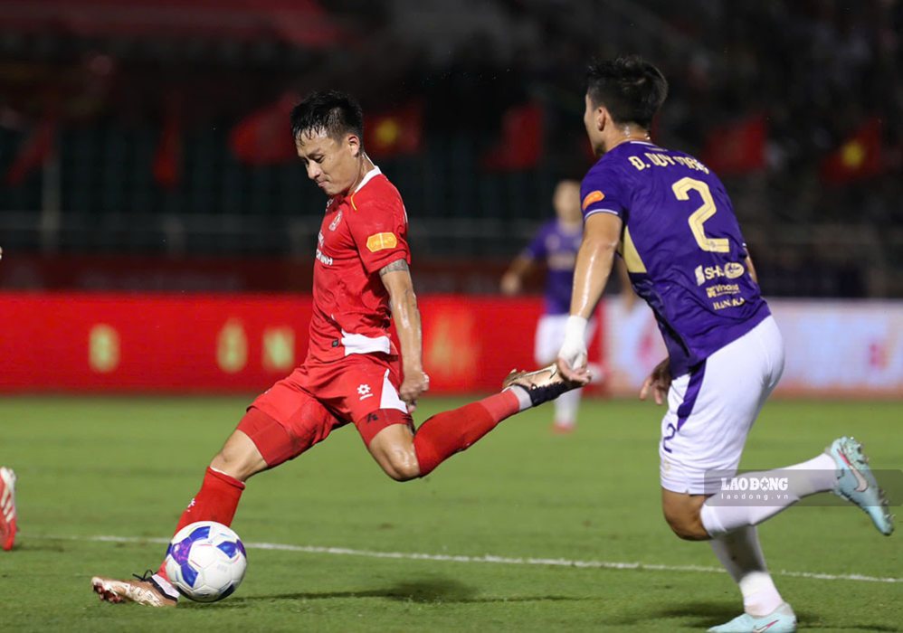 Ho Chi Minh City Police meet Hanoi FC in round 1 of V.League 2026-2027. Photo: Thanh Vu