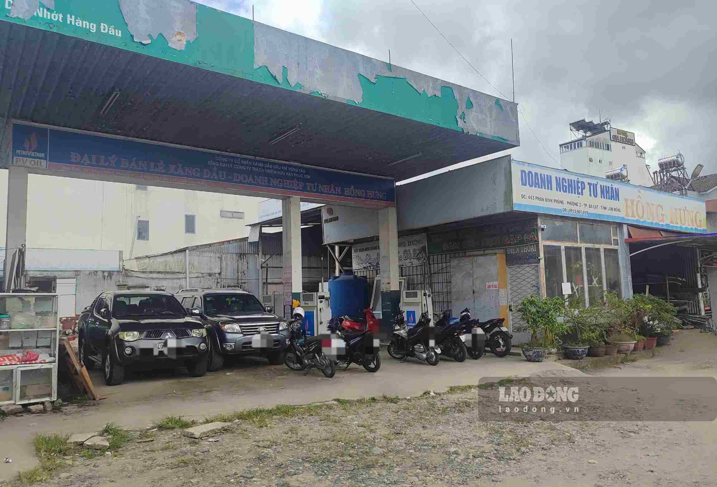 Thi hành án Dân sự tỉnh Lâm Đồng sẽ tiến hành cưỡng chế giao tài sản cho người trúng đấu giá tại thửa đất số 357 (nay là số 443) Phan Đình Phùng (phường Xuân Hương - Đà Lạt). Ảnh: Hải Đường 