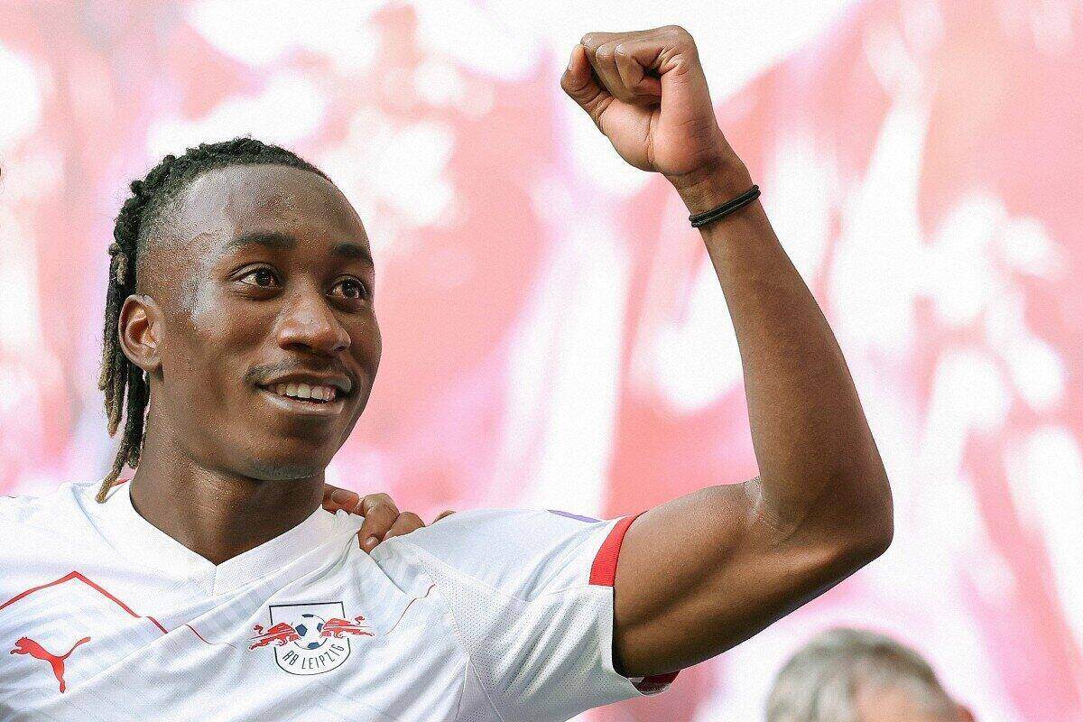Yan Diomande moved to Real Madrid from RB Leipzig.  Photo: AFP