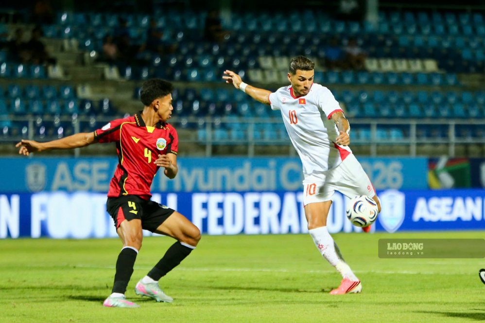 Football prediction for the Vietnam vs Cambodia match at 8:00 PM tonight (August 3rd). Photo: Thanh Vu
