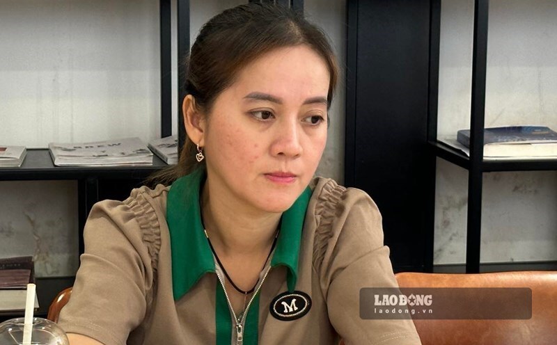 Hong Loan - adopted daughter of late artist Vu Linh. Photo: Anh Tu.