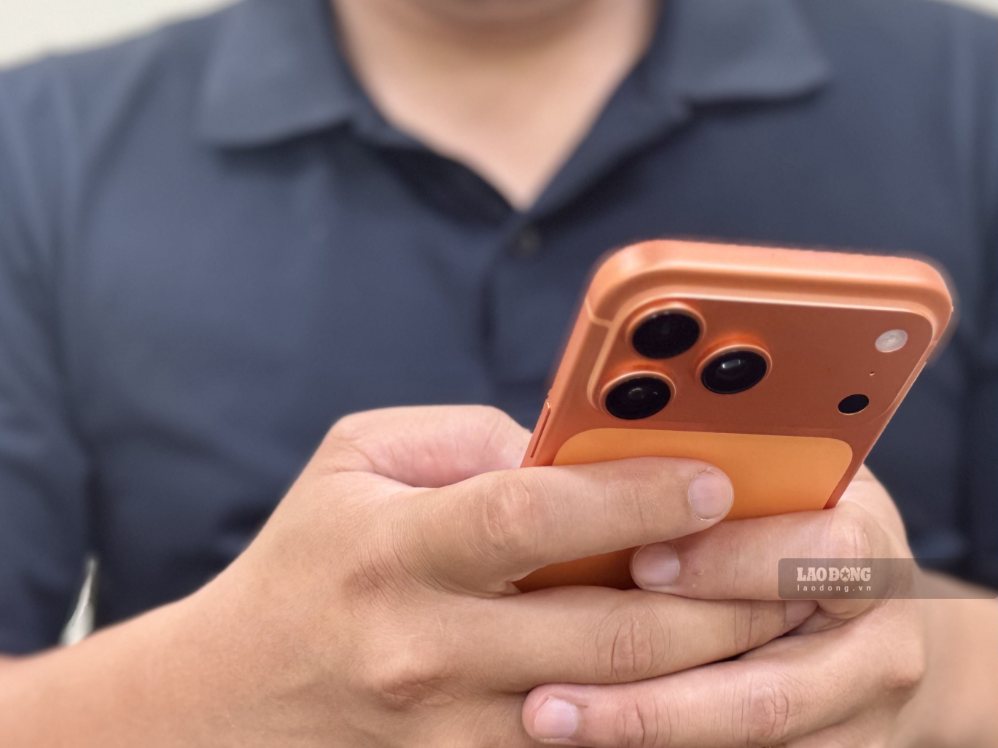 iPhone 17 prices at major retailers in the Vietnamese market are still quite "soft" compared to the prices on Apple's website. Photo: Anh Vu
