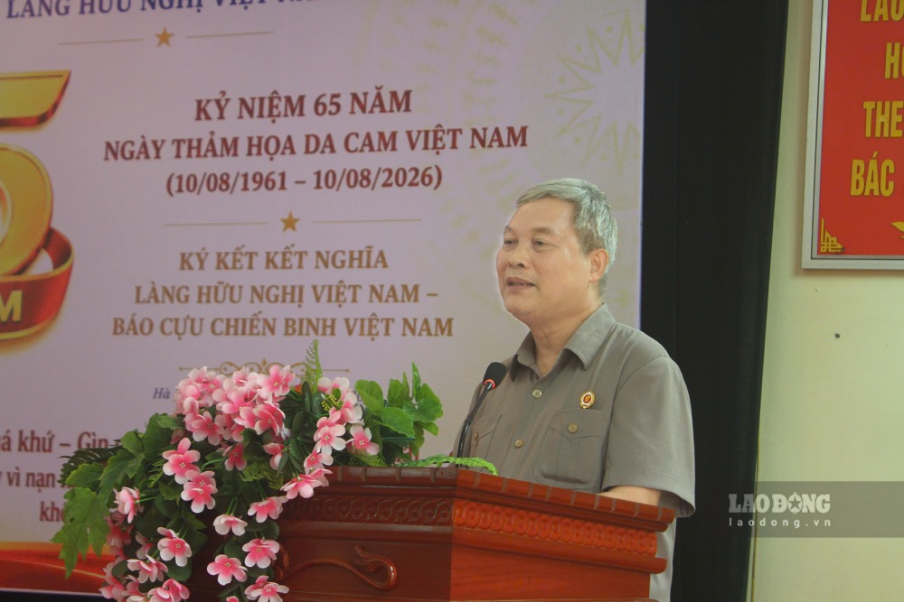 Đại tá, nhà báo Đỗ Phú Thọ - Tổng Biên tập Báo Cựu chiến binh Việt Nam. Ảnh: Quỳnh Chi