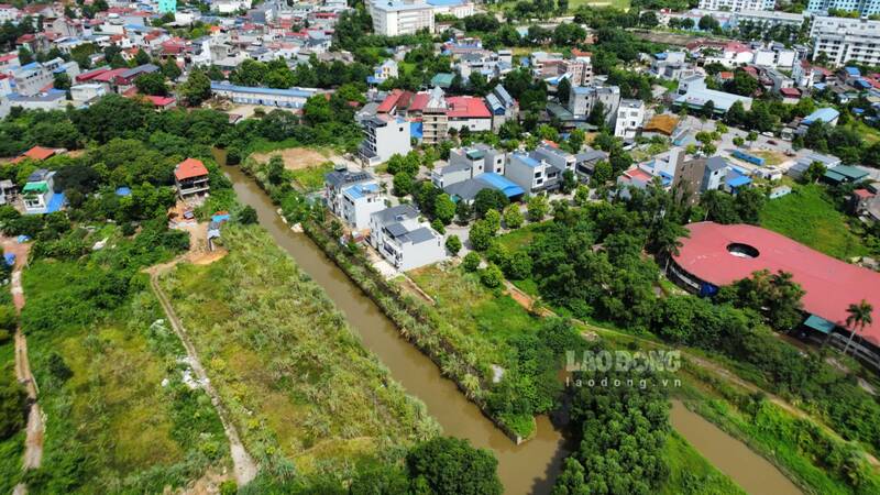 Quang Trung - Quang Vinh Residential Area project is still not completed. Photo: PV.