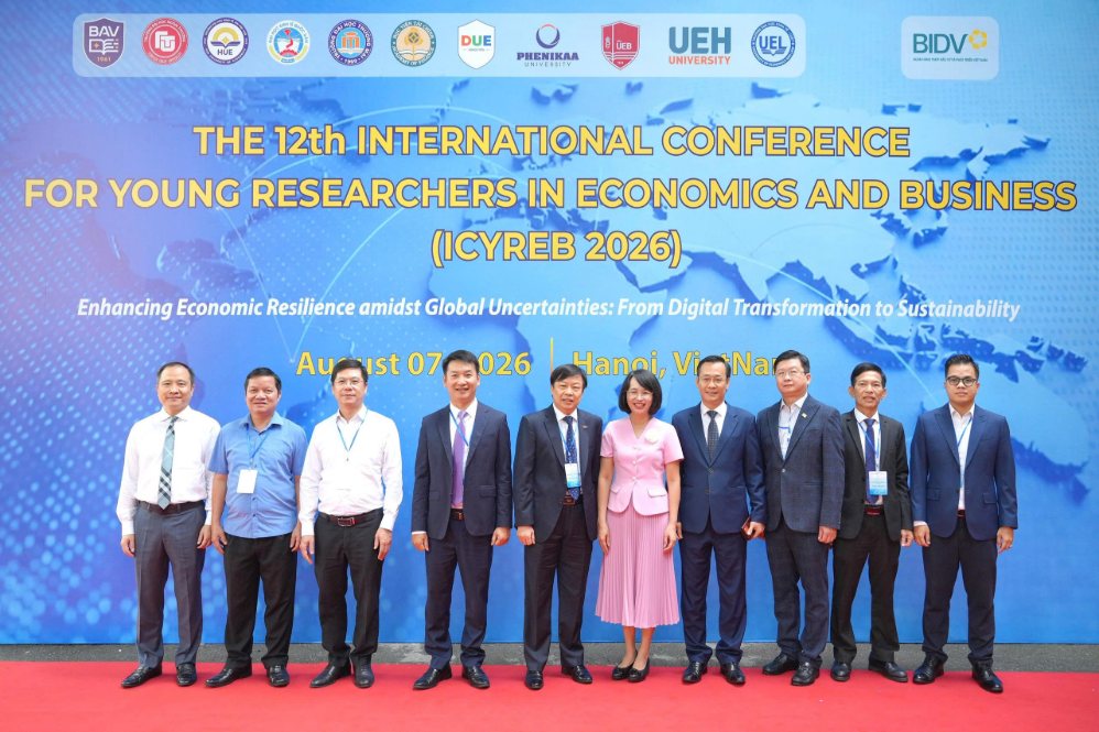 Các đại biểu tham dự hội thảo ICYREB 2026. Ảnh: BTC cung cấp.