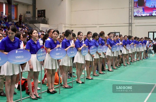 Gần 600 người lao động tranh tài tại Hội thao VNPT khu vực Hà Nội lần thứ IX