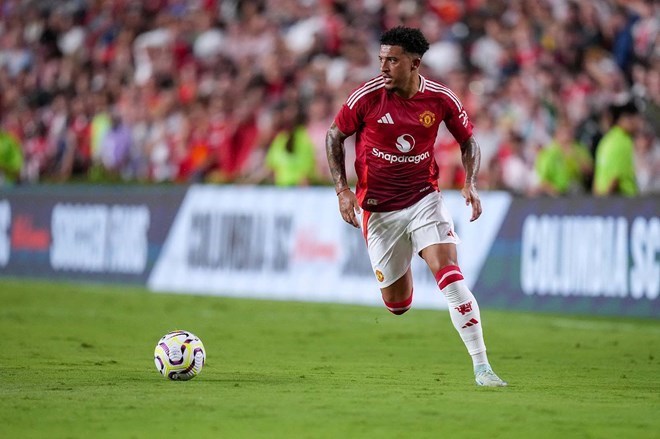 Jadon Sancho's future becomes uncertain.  Photo: AFP