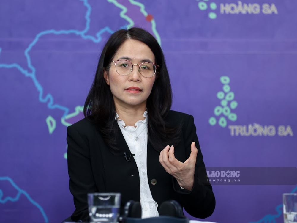Phó Cục trưởng Cục Đầu tư nước ngoài Bùi Thu Thủy nhấn mạnh việc chuyển sang tư duy “phát triển kinh tế có vốn đầu tư nước ngoài“. Ảnh: Phạm Đông
