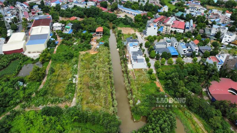 Dự án khu dân cư Quang Trung - Quang Vinh sau nhiều năm vẫn dang dở. Ảnh: Việt Bắc