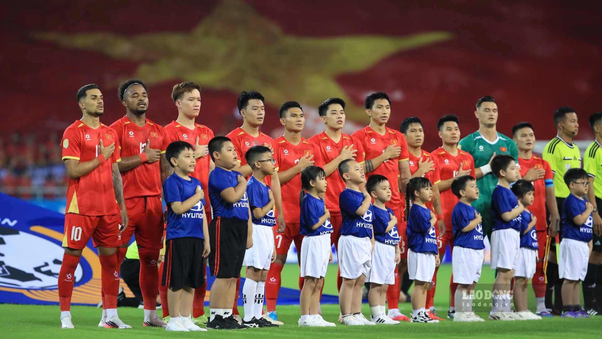 Vietnam national team faces Cambodia at home at ASEAN Cup 2026. Photo: Minh Dan