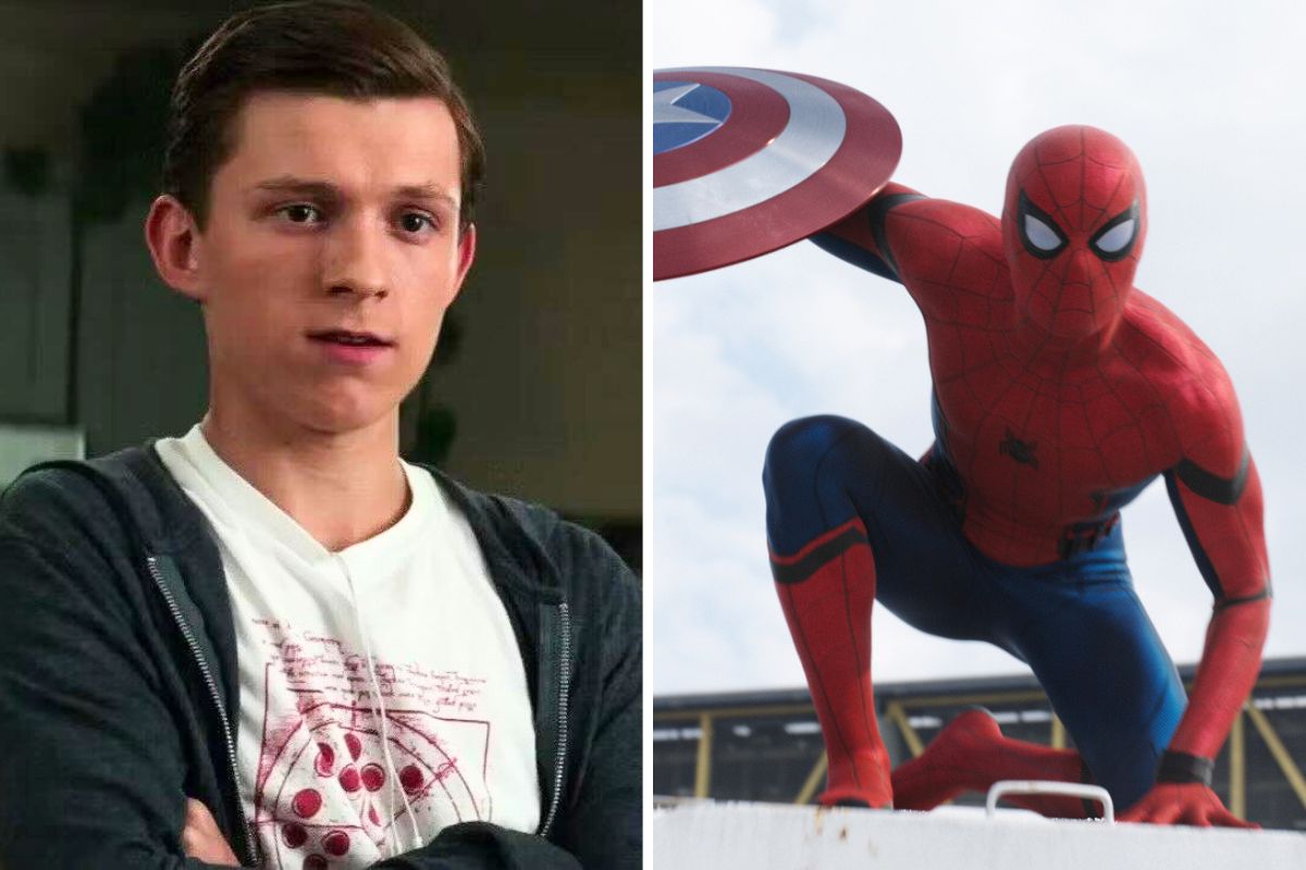 Tom Holland lần đầu đảm nhận vai Người Nhện trong “Captain America: Civil war” năm 2016. Ảnh: CGV