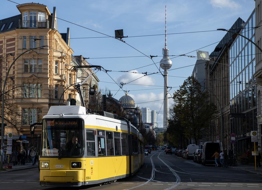 Scene in Berlin, Germany. Photo: Xinhua