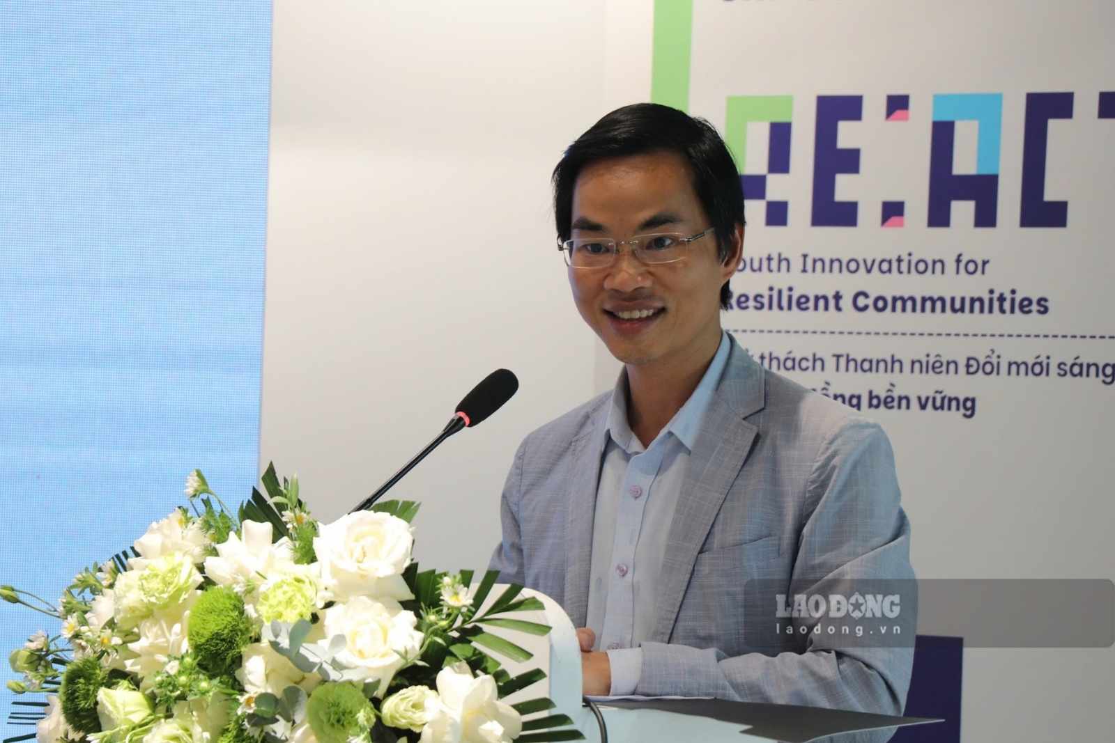 Ông Đỗ Tiến Thịnh, Phó Giám đốc NIC phát biểu tại sự kiện. Ảnh: Thạch Lam