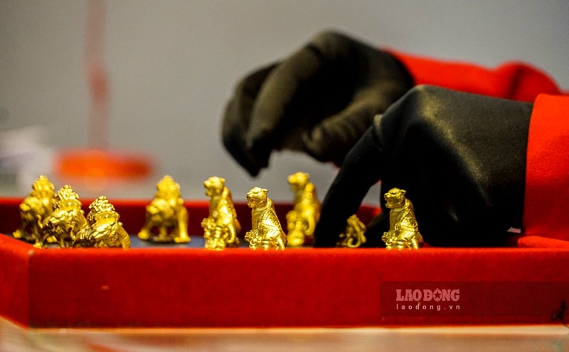 Le prix de l'or a été soutenu par une série de données sur l'emploi américain peu positives, réduisant les attentes d'une hausse des taux d'intérêt de la Réserve fédérale américaine (Fed). Photo: Phan Anh
