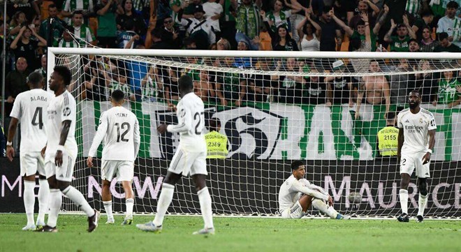 Real Madrid đã trải qua 2 mùa giải liên tiếp trắng tay. Ảnh: AFP