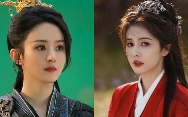 Zhao Liying and Bai Lu. Photo: Vieon.