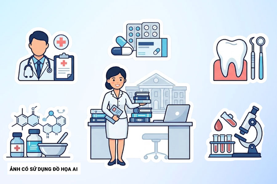 Refer to 5 majors with the highest benchmark scores at Ho Chi Minh City University of Medicine and Pharmacy in 2025
