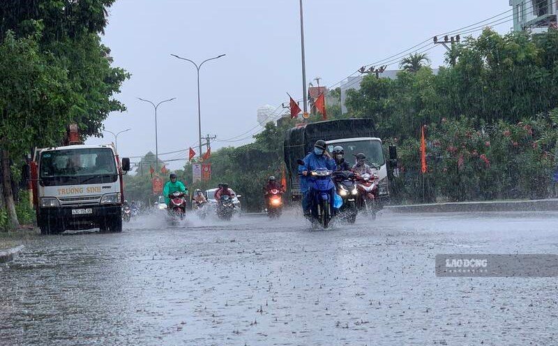 The Northern mountainous region and North Central region have showers and thunderstorms in some places today 8. 8. Photo: Phuc Dat