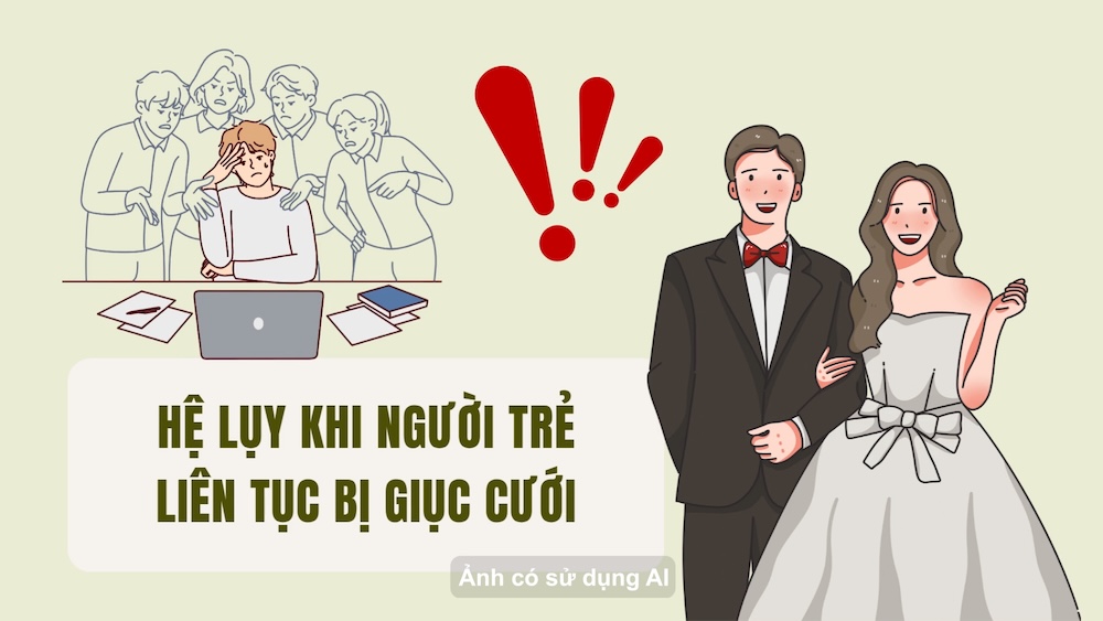 Consequences when young people are constantly urged to marry