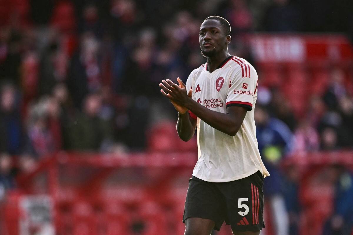 Konate đã chuyển đến Real Madrid vào mùa hè năm nay. Ảnh: AFP