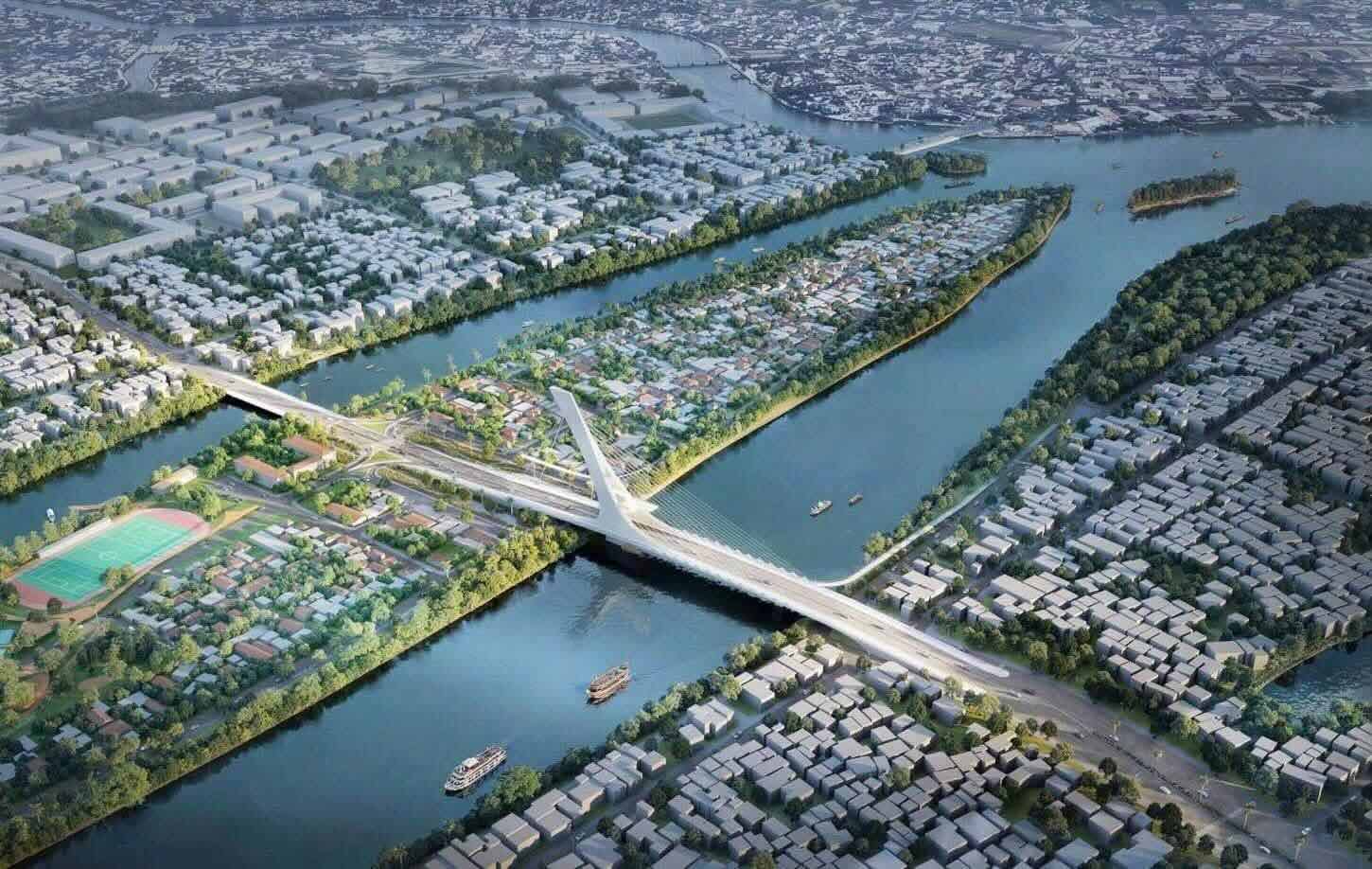 Phương án đạt giải Nhì. Ảnh: UBND TP Huế.
