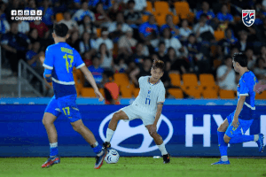 Live football Thailand vs Myanmar at ASEAN Cup 2026.