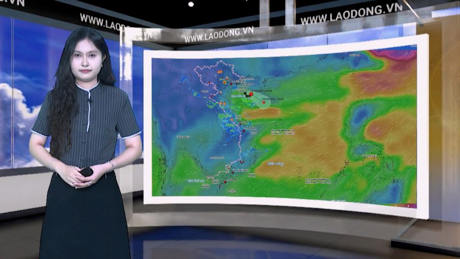 Weather forecast tonight and tomorrow 9. 8