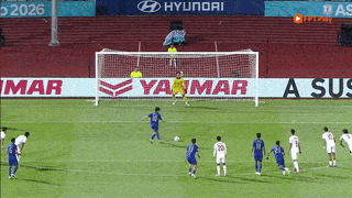 The Thai team won 2-0 against Myanmar at ASEAN Cup 2026. Photo: FPT Play