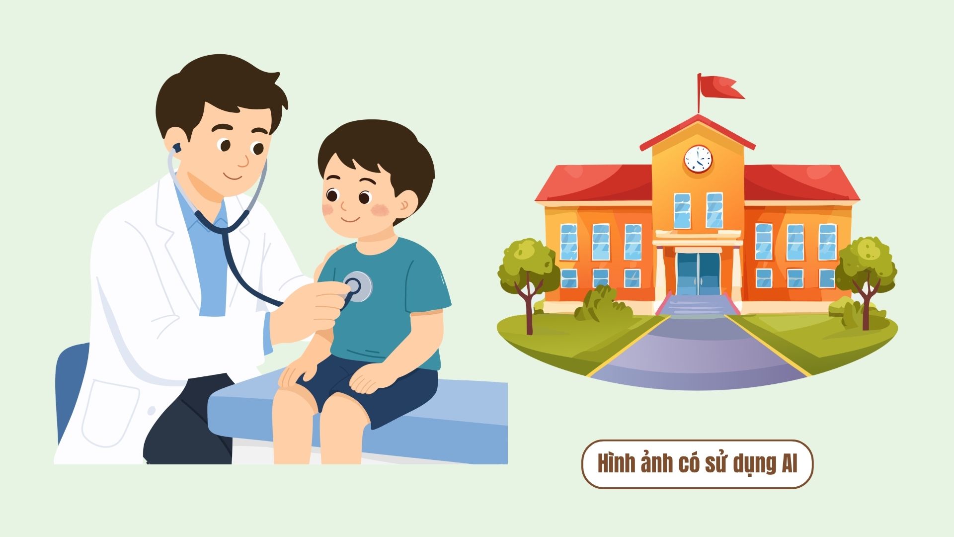 학교 통합 시 회계, 학교 의료진의 큰 변화. 그래픽: AI