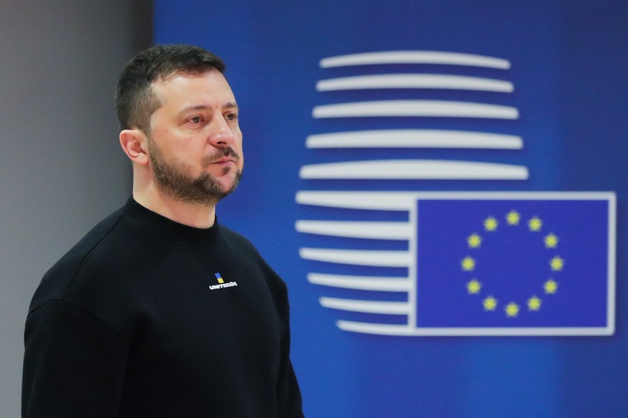 Ukrainian President Volodymyr Zekensky. Photo: Xinhua