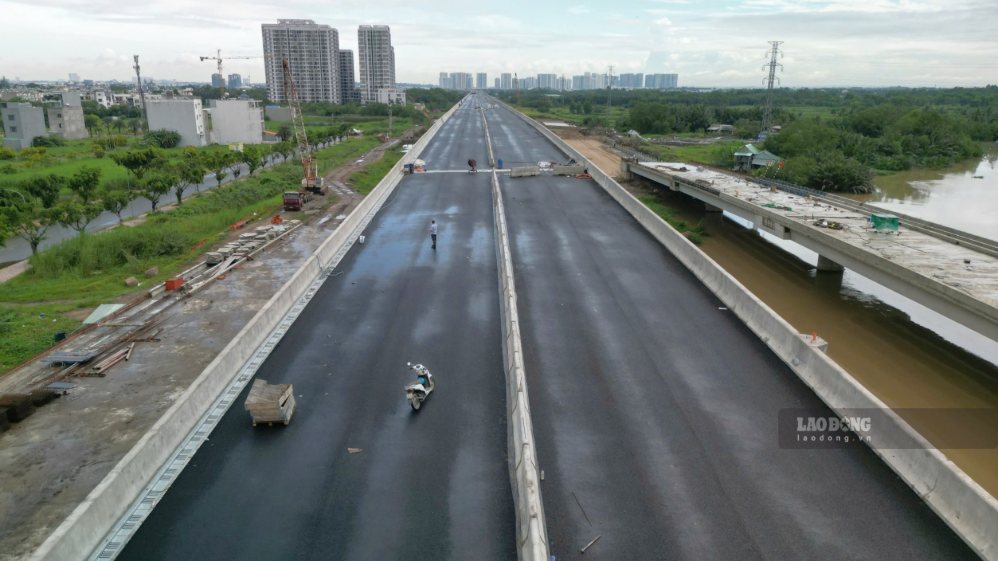  Nhiều đoạn cơ bản đã hoàn thành. Ảnh: Anh Tú