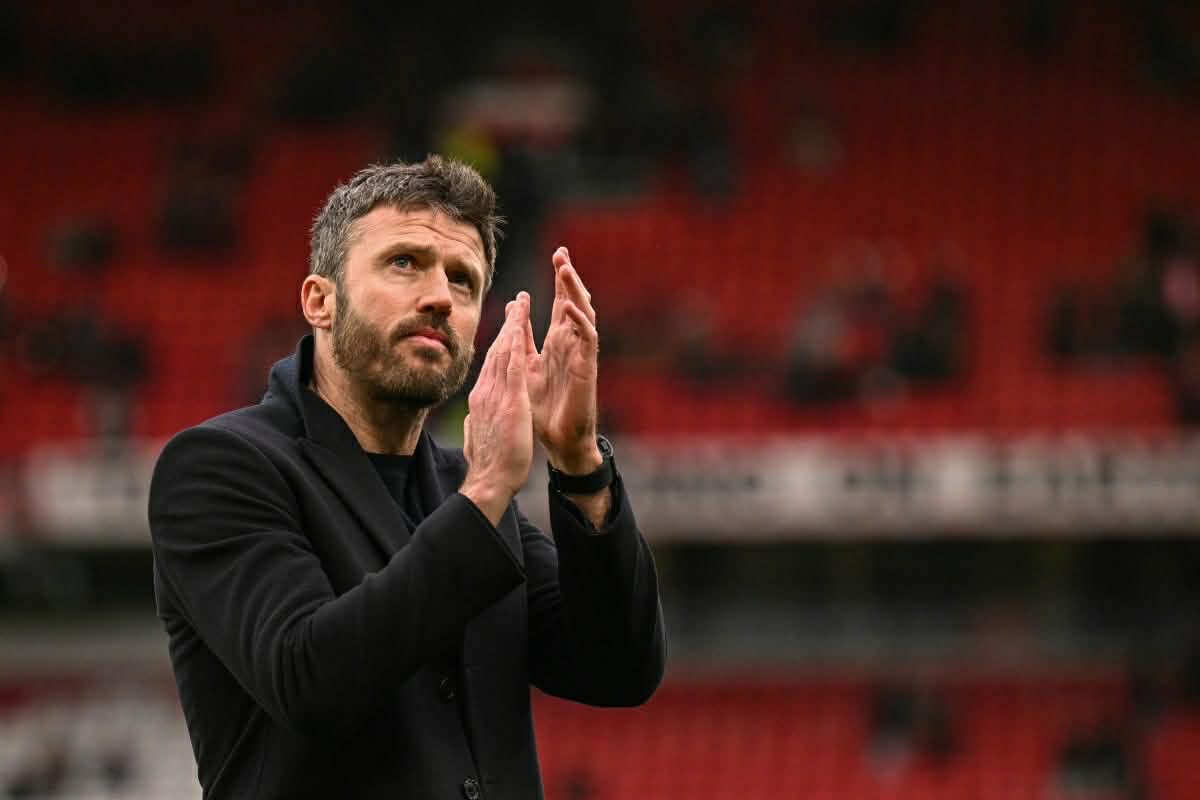 Michael Carrick and his students had a good match against PSG. Photo: AFP