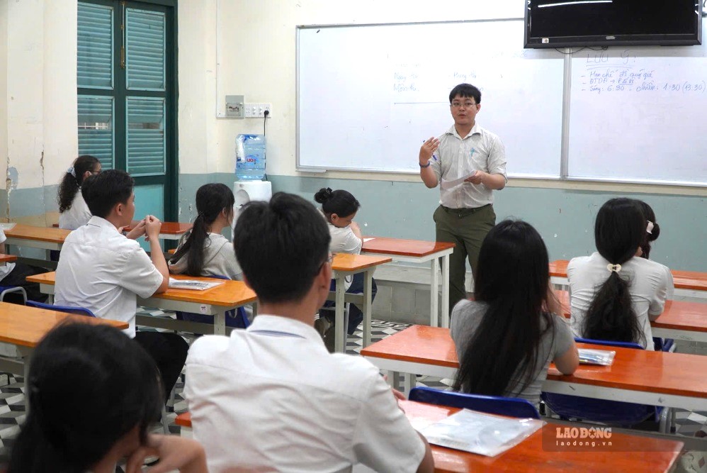 Candidates taking the 2026 high school graduation exam in Ho Chi Minh City. Photo: Chan Phuc