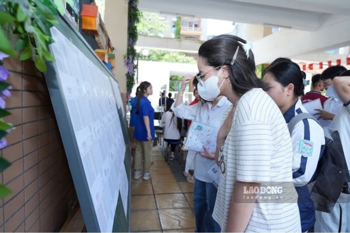 Universities begin announcing benchmark scores for training majors in 2026. Photo: Huu Chanh