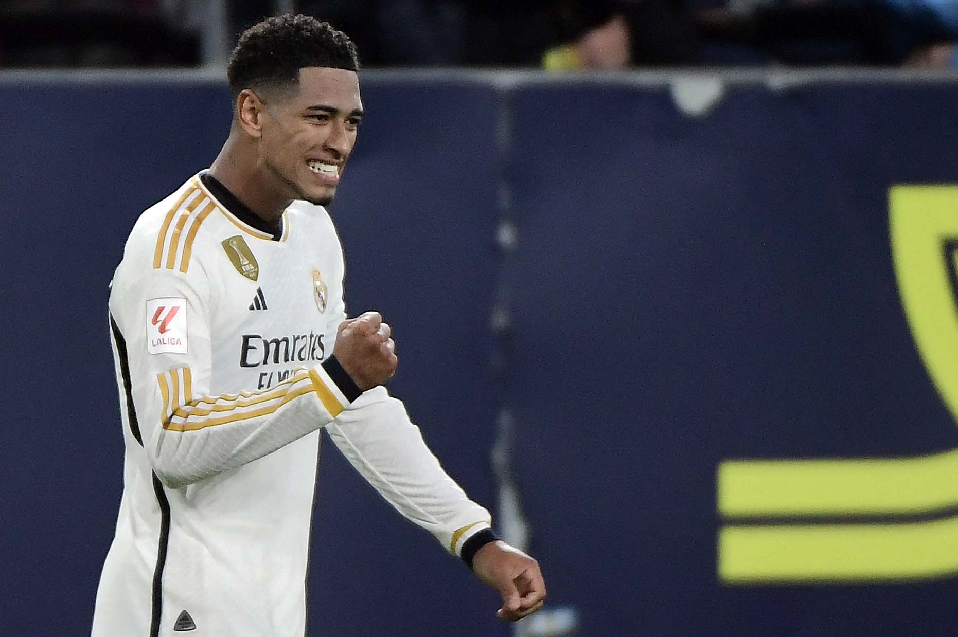 Jude Bellingham sẽ bị hạn chế sở trường nếu Vinicius và Mbappe cùng đá chính. Ảnh: AFP