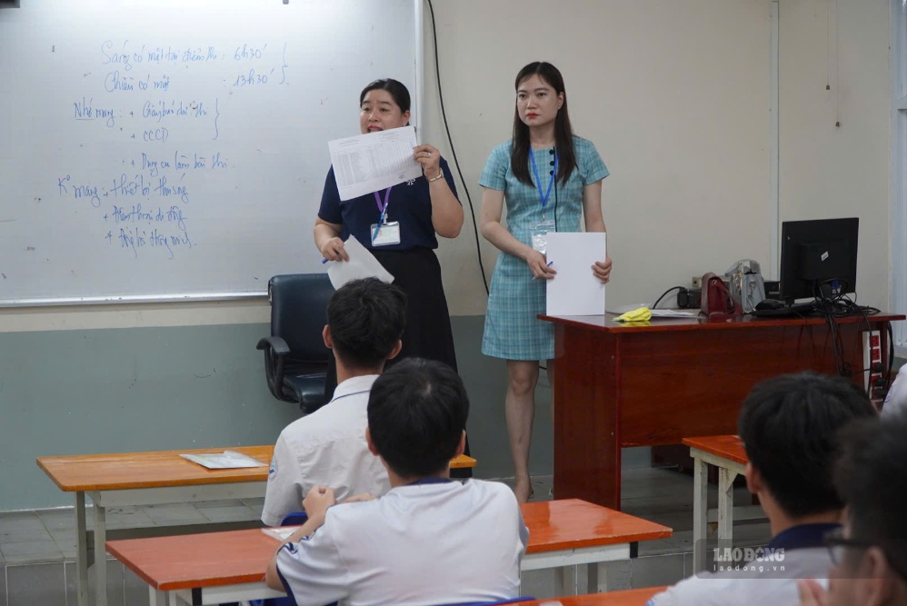 Ton Duc Thang University announces the benchmark scores for 2026. Photo: Chan Phuc