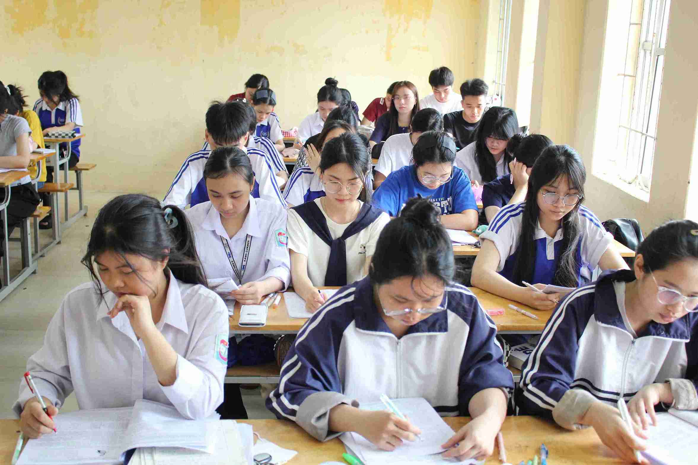 Hung Yen arranges schools, ensuring no interruption of teaching and learning. Photo: Mai Huong