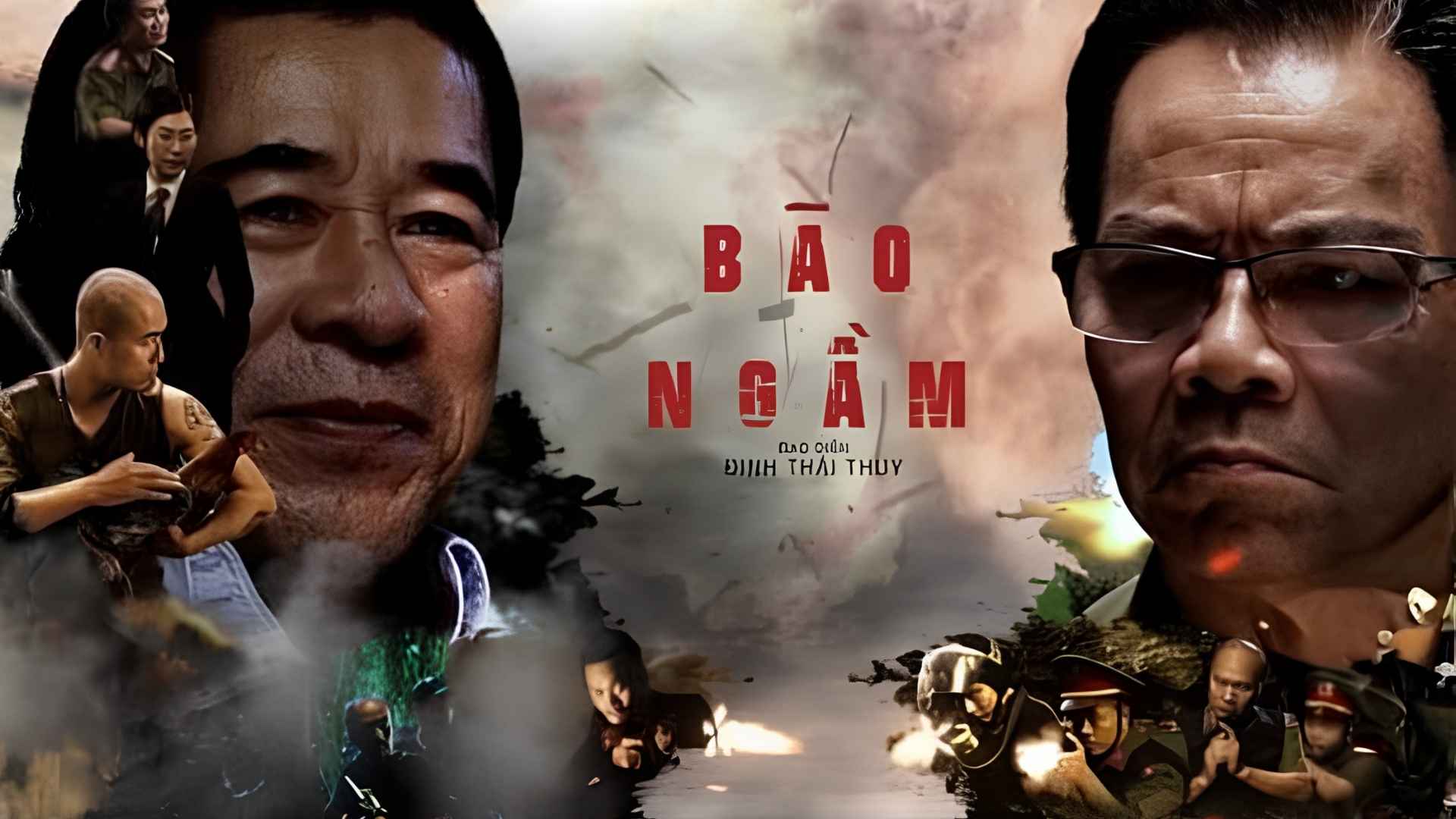 NSND Trần Nhượng trong phim “Bão ngầm“. Ảnh: Poster phim
