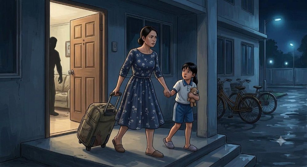 I am grateful to my mother for the rest of my life, when she insisted on taking me away - right after the third time she knew I was beaten by her stepfather. Illustrative photo: AI