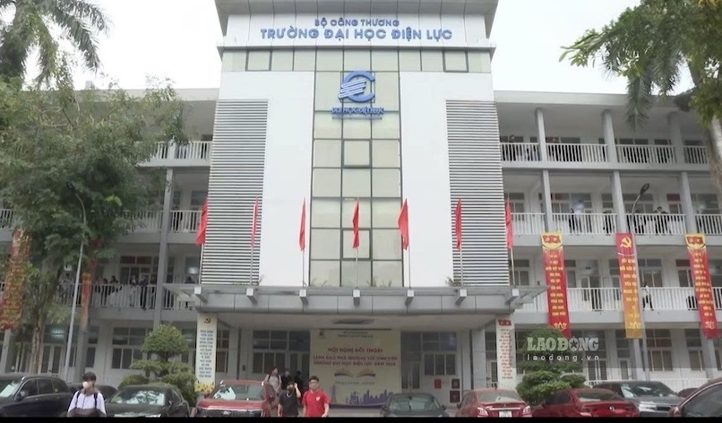 Electric Power University has just announced the admission benchmark scores for 2026. Photo: Thieu Trang