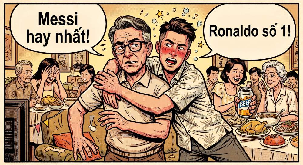 Poor alcohol tolerance but being forced to drink makes the son-in-law get drunk and lose control. Illustrative photo: AI