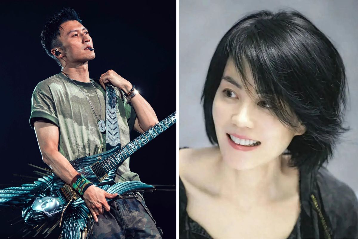 Nicholas Tse and Faye Wong. Photo: Xinhua