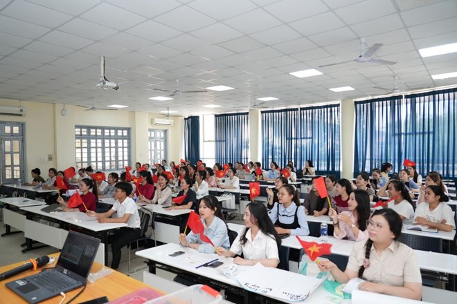 Benchmark scores of the University of Education - University of Da Nang. Photo: University of Education