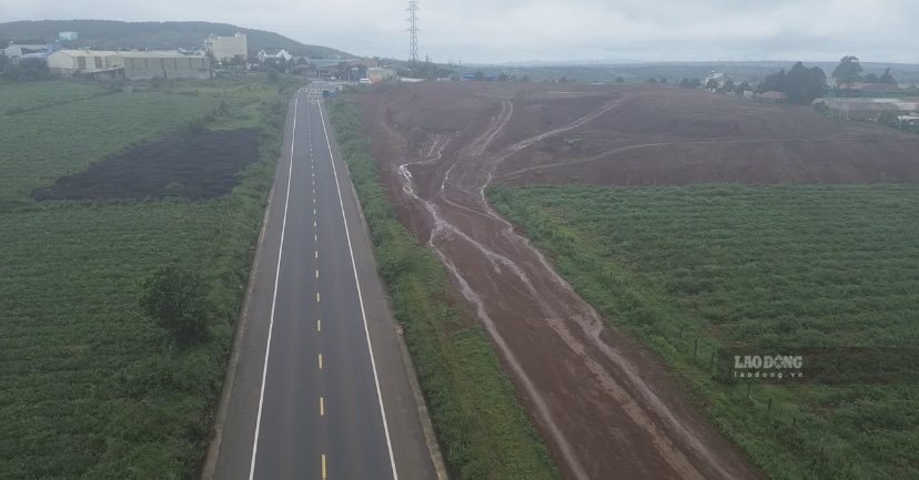 West Pleiku bypass, where a serious accident occurred, killing 4 people in the early morning of August 31. Photo: Thanh Tuan