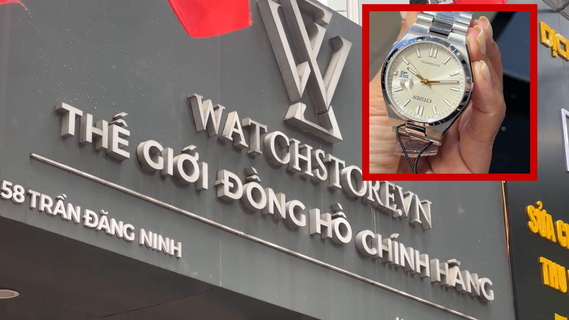 Hanoi Watch Store and tricks to sell watches without issuing correct invoices and documents